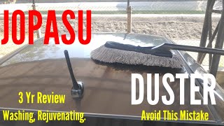 3 Year Review  Jopasu Car Duster  Avoid This Mistake  Duster Washing amp Rejuvenating [upl. by Gabel660]