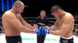 Fedor Emelianenko Russia vs Satoshi Ishii Japan  KNOCKOUT MMA fight HD [upl. by Lavinie]