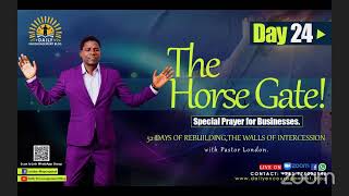 Day 24 The Horse Gate 3am Prayer Watch with Pst London Mupunganyi [upl. by Nats851]