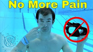 How to swim underwater without holding your nose  No more pain [upl. by Aloysius]