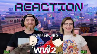 WW2  OverSimplified Part 1 Reaction [upl. by Trawets]