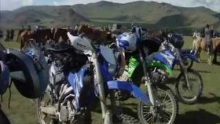 Mongolia Yamaha WR Motorbike Tour and Mongolian Trail Ride [upl. by Martynne]