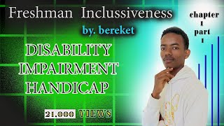 Inclusiveness Chapter 1 part 1 in Amharic  For freshman students [upl. by Marcille]