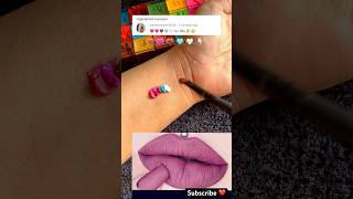 MAUVY PINK Lipstick Shade 💄Mixing hack YOU NEEd to know colourmixing lipstickhacks shortsfeed [upl. by Rawden]