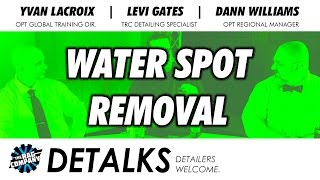 Water Spot Removal  DETALKS [upl. by Vedette]