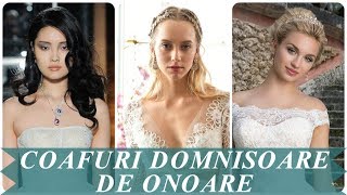 Modele de coafuri domnisoare de onoare tendinte 2018 [upl. by Yelrehs456]