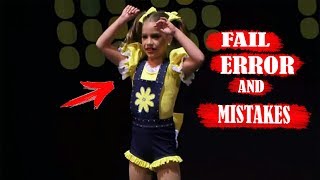 Dance Moms MistakesFailProblems and Errors [upl. by Okia]