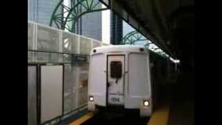 Translink Skytrain 1985 UTDC ICTS Mark 1 Departing Mertotown Stn [upl. by Llemert]