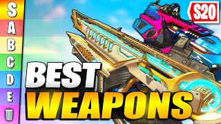 RANKING The BEST WEAPONS In Apex Legends Season 20 Tier List [upl. by Lyns]