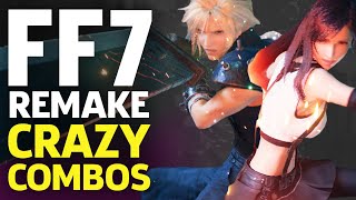 Final Fantasy 7 Remake  Crazy Combos [upl. by Squires870]