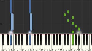 Super Metroid  Brinstar Red Soil Wetland Area  Piano Tutorial [upl. by Brnaby]