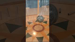 Foucault pendulum  moves by rotation of earth [upl. by Deland]