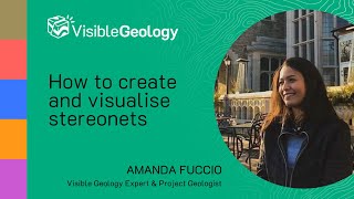 Visible Geology How to create and visualise stereonets in the Stereonet tool [upl. by Emelun580]