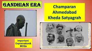 GANDHIAN ERA 19191947  Modern History  About Mahatma Gandhi [upl. by Waldack]