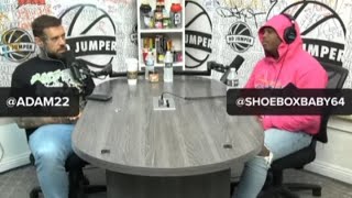 OBlock rapper Shoebox Baby responses to the disrespect from Adam22🧐 [upl. by Sueddaht]