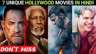 Top 7 Unique Hollywood Movies With 8 IMDb Rating  Must Watch Before You Die [upl. by Offen]