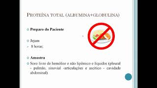 PROTEÍNAS TOTAIS 1 [upl. by Trebma]