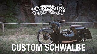 Krasser Schwalbe KR512 Umbau Sourkrauts meets Creekman Customs  engl Subtitles [upl. by Riebling]