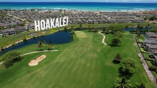 Hoakalei Country Club  Golf Hawaii  Course to Ourselves  Drone Hawaii [upl. by Ado38]