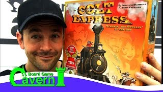 How to play quotColt Expressquot  Board Game Cavern [upl. by Miza]