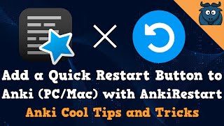 Add a OneClick Quick Restart Button to Anki with AnkiRestart [upl. by Dorcas941]