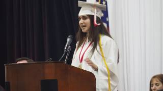 Whippany Park Salutatorian 2017 Julia Nixon [upl. by Renba]