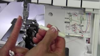 Bernina L450 15 Changing Needles [upl. by Nanreit]