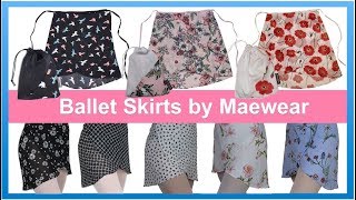 Ballet Skirts by Maewear  Classical Ballet Wrap Skirts  PDE Dance Supplies [upl. by Sanfourd378]