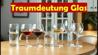 was bedeutet es im traum ein glas zu sehenglas traumdeutung islamreinigentrinkenwasser [upl. by Jael696]