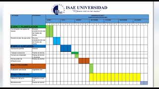 Cronograma de Gantt [upl. by Knowlton]