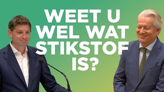 Dekker FVD weerlegt stikstofleugens van stamelend D66Kamerlid [upl. by Frasier117]