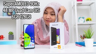 29 JUTAAN Ada OIS Nya Samsung Galaxy A22 Unboxing [upl. by Nuahsed587]