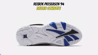 REEBOK PRESEASON 94 Dallas Cowboys [upl. by Annasor537]