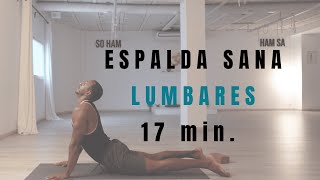 ESPALDA SANA  ALIVIA EL DOLOR LUMBAR EN 15 MINUTOS [upl. by Bron802]