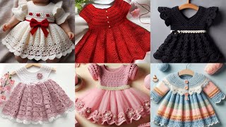 Trendy tassel crochet enchanting mermaid tail handmade crochet baby frocks [upl. by Onitnas]