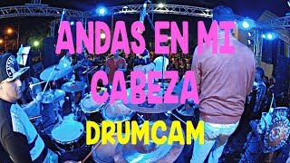 Andas en mi cabeza en vivo  Drumcam Romulo Soto [upl. by Lienhard968]