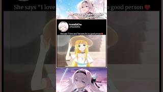 She says quotI love youquot because he is a good person  Kuro no Shoukanshi anime short [upl. by Toback]