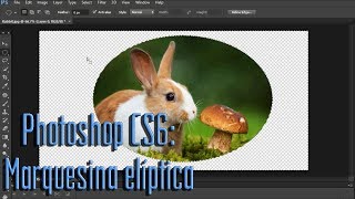 Como cortar una imagen en forma circular en Photoshop CS6 [upl. by Vidda]