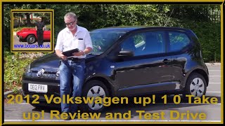 2012 Volkswagen up 1 0 Take up  Review and Test Drive [upl. by Haididej]