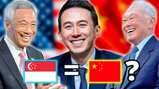 When Americans Think Singapore  CHINA ft Shou Zi Chew of Tiktok Lee Kuan Yew amp Lee Hsien Loong [upl. by Othilia]