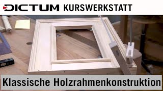 Klassische Holzrahmenkonstruktion  mit Boris Bonadies  DICTUM WorkshopImpressionen [upl. by Eramat]