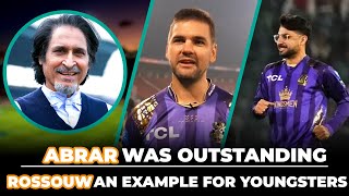 Abrar was outstanding  Rossouw an example for youngsters  QG V IU psl2024 [upl. by Senaj]