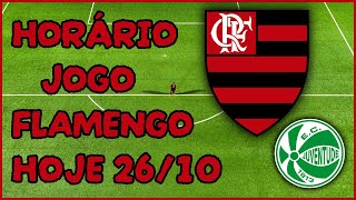 QUE HORAS É O JOGO DO FLAMENGO HOJE  ONDE ASSISTIR FLAMENGO X JUVENTUDE  BRASILEIRÃO 2024 [upl. by Kelton]