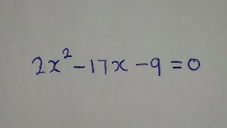 Quadratic equation  Factorisation method [upl. by Aihsetan]