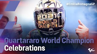 Fabio Quartararos world championship celebrations [upl. by Nate474]