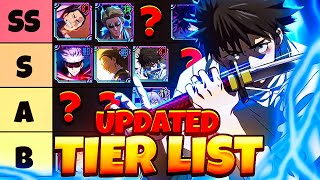 UPDATED GLOBAL TIER LIST FOR JJK PHANTOM PARADE  YUTA UPDATE [upl. by Annaeel]