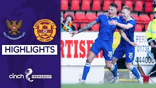 St Johnstone 21 Motherwell  Hendrys 91st Minute Wonder Goal Gives Saints Win cinch Premiership [upl. by Jenilee]