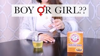 GENDER PREDITCION TEST BOY OR GIRL  Baking Soda Gender Test [upl. by Nevets996]