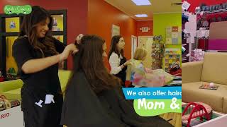 Back to School Haircuts at Pigtails amp Crewcuts Haircuts for Kids – Buckhead and Smyrna [upl. by Ynohta]