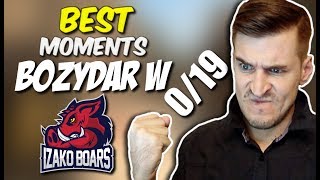 BOĹ»YDAR W IZAKO BOARS WYRĂ“WNANY REKORD 019 IZAKA VIRTUSPRO VS SK  CSGO BEST MOMENTS [upl. by Nemsaj]